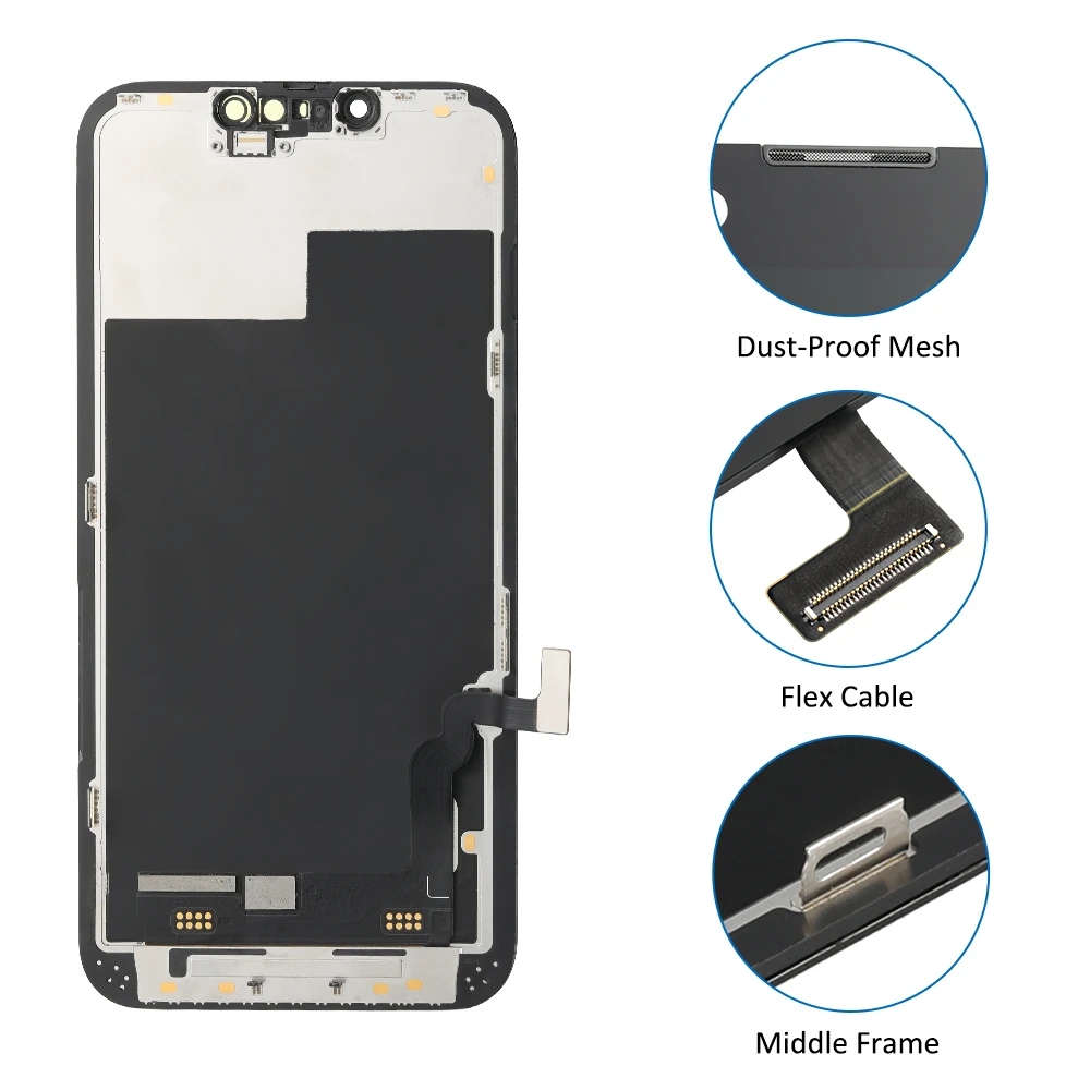 Wholesale mobile parts for Iphone screen replacements Lcd display 13 13min display touch screen